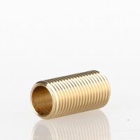M10x1 Messing-Gewinderohr 20 mm – passend für...