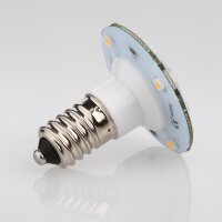 E14 LED Kappenlampe 1,2W pink – 16+4 SMD, 230V, passend für Diamantschliffkappen