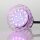 E14 LED Kappenlampe 1,2W pink – 16+4 SMD, 230V, passend für Diamantschliffkappen