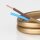 PVC-Lampenkabel gold 2-adrig 2x0,75 mm² H03VVH2-F – Flachkabel - Meterware