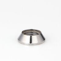 M8x1 Schrägmutter – 13x4 mm, Messing verchromt