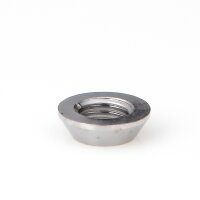 M8x1 Schrägmutter – 13x4 mm, Messing verchromt