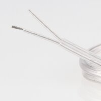 PVC-Lampenkabel transparent 2-adrig 2x0,75 mm²...