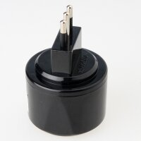 Reisestecker-Adapter Deutschland auf Italien 10A/250V mit Kinderschutz und Sicherung – Brennenstuhl