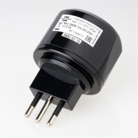 Reisestecker-Adapter Deutschland auf Italien 10A/250V mit Kinderschutz und Sicherung – Brennenstuhl