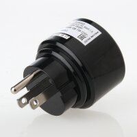 Reisestecker-Adapter Deutschland auf USA/Japan 15A/125V...