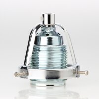 Lampen-Glashalter Set mit E27 Premium-Fassung und...