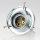 Lampen-Glashalter Set mit E27 Premium-Fassung und Metall-Zugentlaster, verchromt 62x57