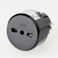 Reisestecker-Adapter Italien auf Deutschland 10A/250V...