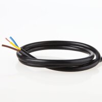 PVC-Lampenkabel schwarz 3-adrig 3x0,75 mm² H03VV-F...