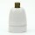 E27 Premium Porzellan-Lampenfassung glasiert, inkl. Kunststoff-Zugentlaster gold 250V/4A M10x1 IG
