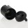 E27 Thermoplast Fassung schwarz Glattmantel 2-teilig M10x1 Innengewinde