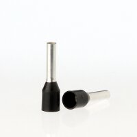 Aderendhülsen 1,5 mm² schwarz isoliert –...