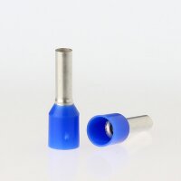 Aderendhülsen 2,5 mm² blau isoliert – 15...