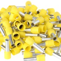 Aderendhülsen 6,0 mm² gelb isoliert – 20...