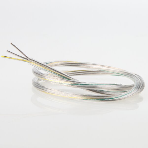 PVC Lampenkabel Rundkabel transparent 3-adrig, 3x0,75mm² Livz6YYw Durchmesser 4,8mm