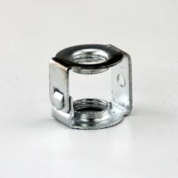 M10x1 Auslass-Gewindeadapter 20x18 mm aus gestanztem...