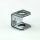 M10x1 Auslass-Gewindeadapter 19x20x20 mm aus gestanztem Eisen, verzinkt