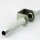 M10x1 Auslass-Gewindeadapter 22x18x21 mm aus gestanztem Eisen, verzinkt, mit M4 Erdungsschraube