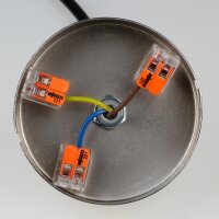 10 x Wago 221-412 Compact Verbindungsklemme 2-polig, transparent, für alle Leiterarten