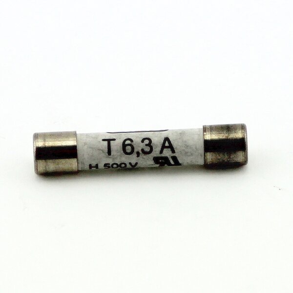 6,3A Träge Keramik Sicherung 500V 6,3x32 mm 10 Stück