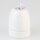 E27 Premium Porzellan-Lampenfassung glasiert, inkl. Kunststoff-Zugentlaster transparent 250V/4A M10x1 IG