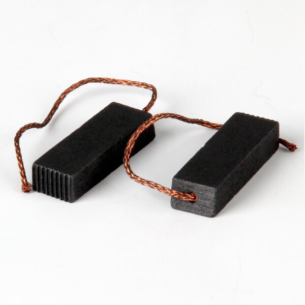 6×9×27 mm Kohlebürsten / Motorkohlen für Nilfisk Staubsauger – mit Kabel, Ersatzteil-Nr. 0018619110 (1 Paar)