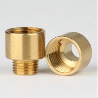 Reduzier-Nippel Kopfstück Gewinde-Adapter Messing...