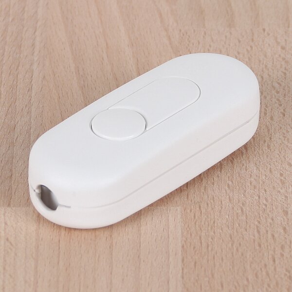 LED-Schnurzwischendimmer Weiß 5–100 W für Glüh-, Halogen- & LED-Lampen – Ehmann
