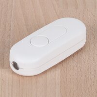 LED-Schnurzwischendimmer Weiß 5–100 W...