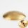 Lampen Halbrundknopf Abschlussknopf M10x1 mm Innengewinde 60x10 mm Messing roh