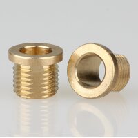 Trompeten-Nippel M10x1x8 – Messing 12x10 mm, mit...