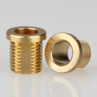 Trompeten-Nippel M10x1x12 – Messing 12x12 mm, mit...