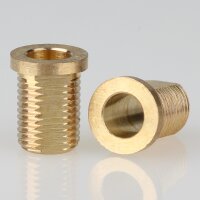 Trompeten-Nippel M10x1x13 – Messing 12x15 mm, mit...