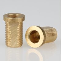 Trompeten-Nippel M10x1x15 – Messing 12x15 mm, mit...