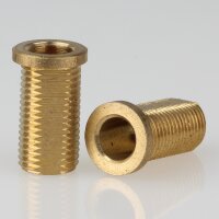 Trompeten-Nippel M10x1x18 – Messing 12x20 mm, mit...