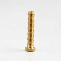 M4x20 Gewinde Rändelschraube Messing 6x22 mm...