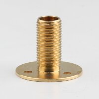 M10x1 Wandnippel / Scheiben-Nippel mit Aufbauscheibe...