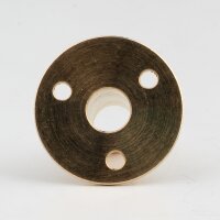 M10x1 Wandnippel / Scheiben-Nippel mit Aufbauscheibe...