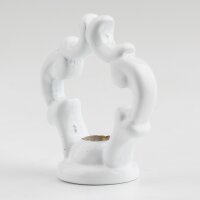 Zier-Ringnippel Messing weiß M10x1...