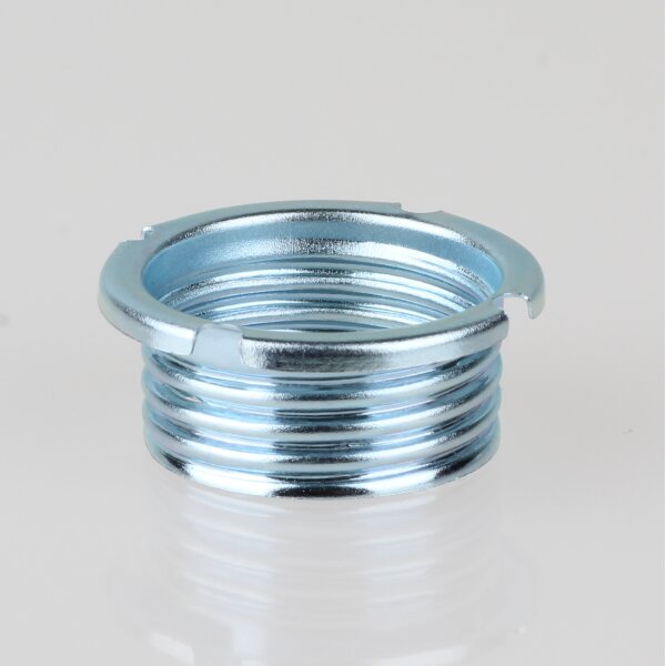 Ersatz-Schraubring 27x11 mm, Gewinde 20,8x2, verzinkt – für Jo-Jo Fassungen G4, GY6,35 und G9
