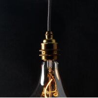 Danlamp E27 Vintage Deko LED Unica Deluxe Lampe gold 240V/4W