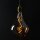 Danlamp E27 LED Unica de Luxe XXL Vintage Lampe Gold 4W 2000K dimmbar