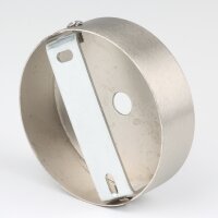 Lampen Zier-Baldachin Metall edelstahloptik Ø 80...