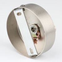 Lampen Zier-Baldachin Metall edelstahloptik Ø 80...