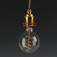 Danlamp E27 Vintage Deko LED Globe De Luxe spiralform...