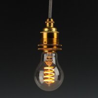 Danlamp E27 LED Standard de Luxe Vintage Lampe 4W 2200K...
