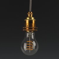 Danlamp E27 LED Standard de Luxe Vintage Lampe 4W 2200K...