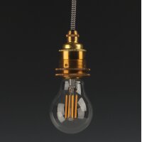 Danlamp E27 LED Exterior Röhrenlampe Vintage 4W...