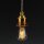 Danlamp E27 LED Mini Edison Vintage Lampe 2,5W 2200K 45mm dimmbar